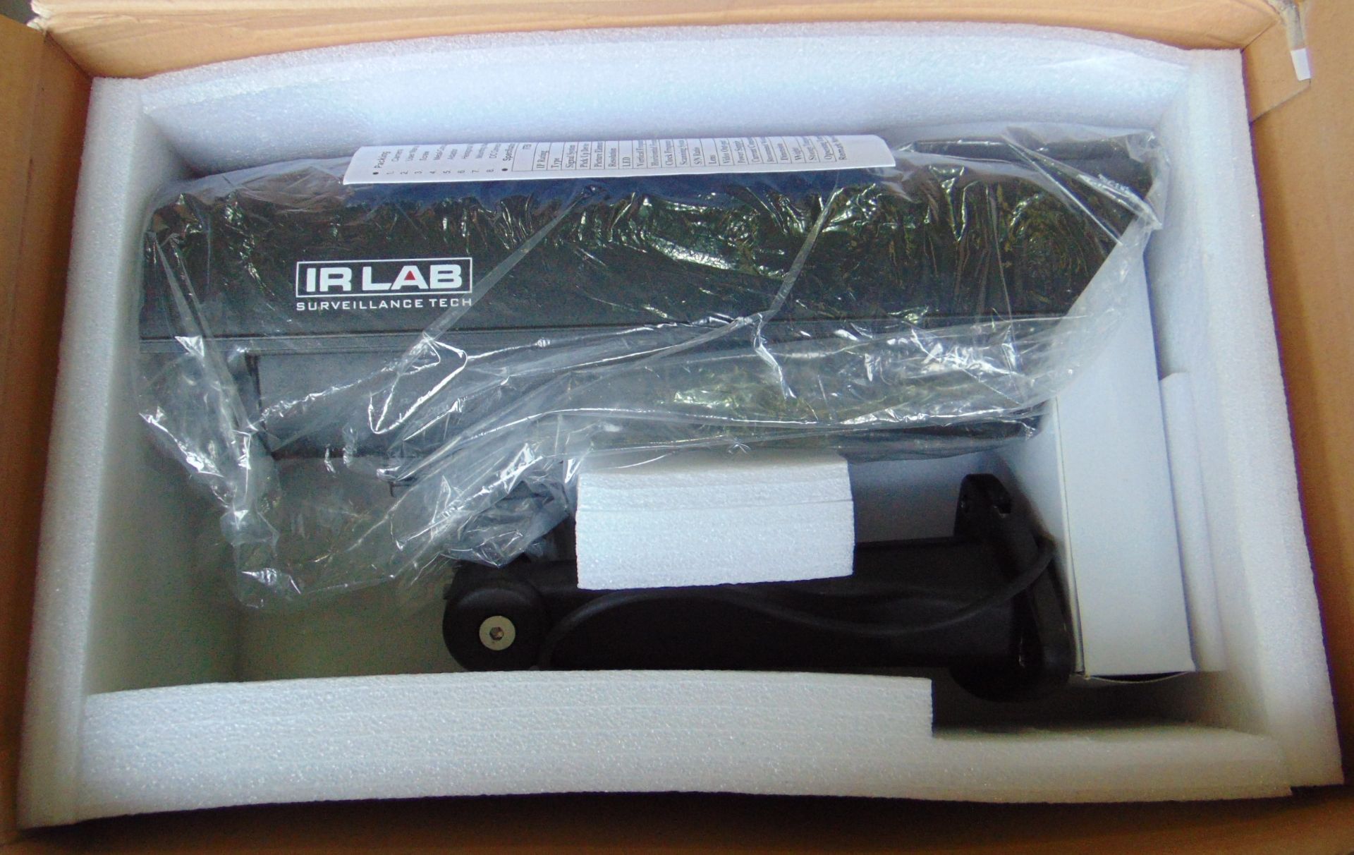 1 x New Unused IR Lab Surveillance Camera - Bild 2 aus 4