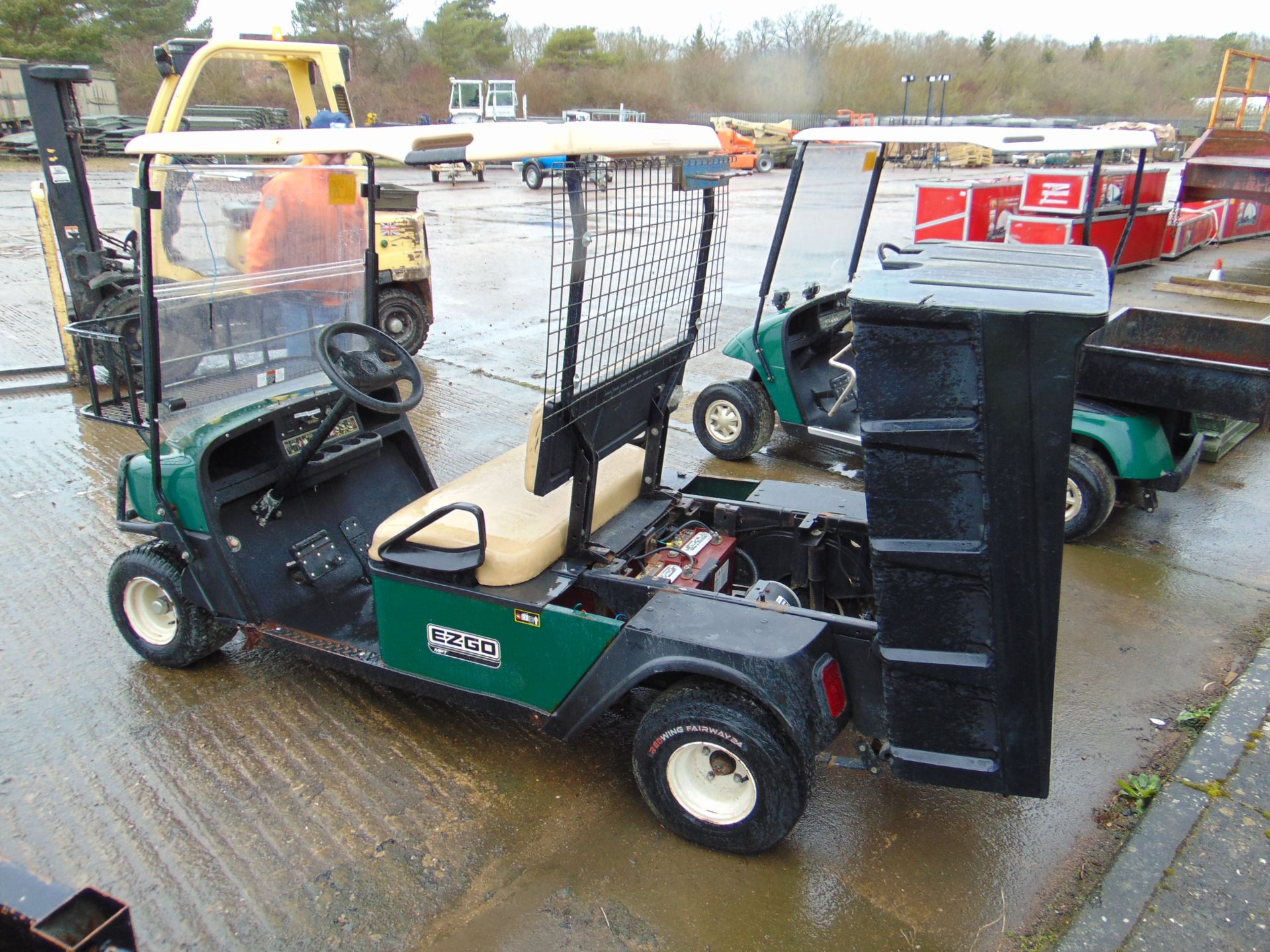 EZ-GO MPT Turf Master Electric Grounds Cart - Image 7 of 11