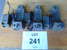 3 x Matel 2C800 Field Telephones