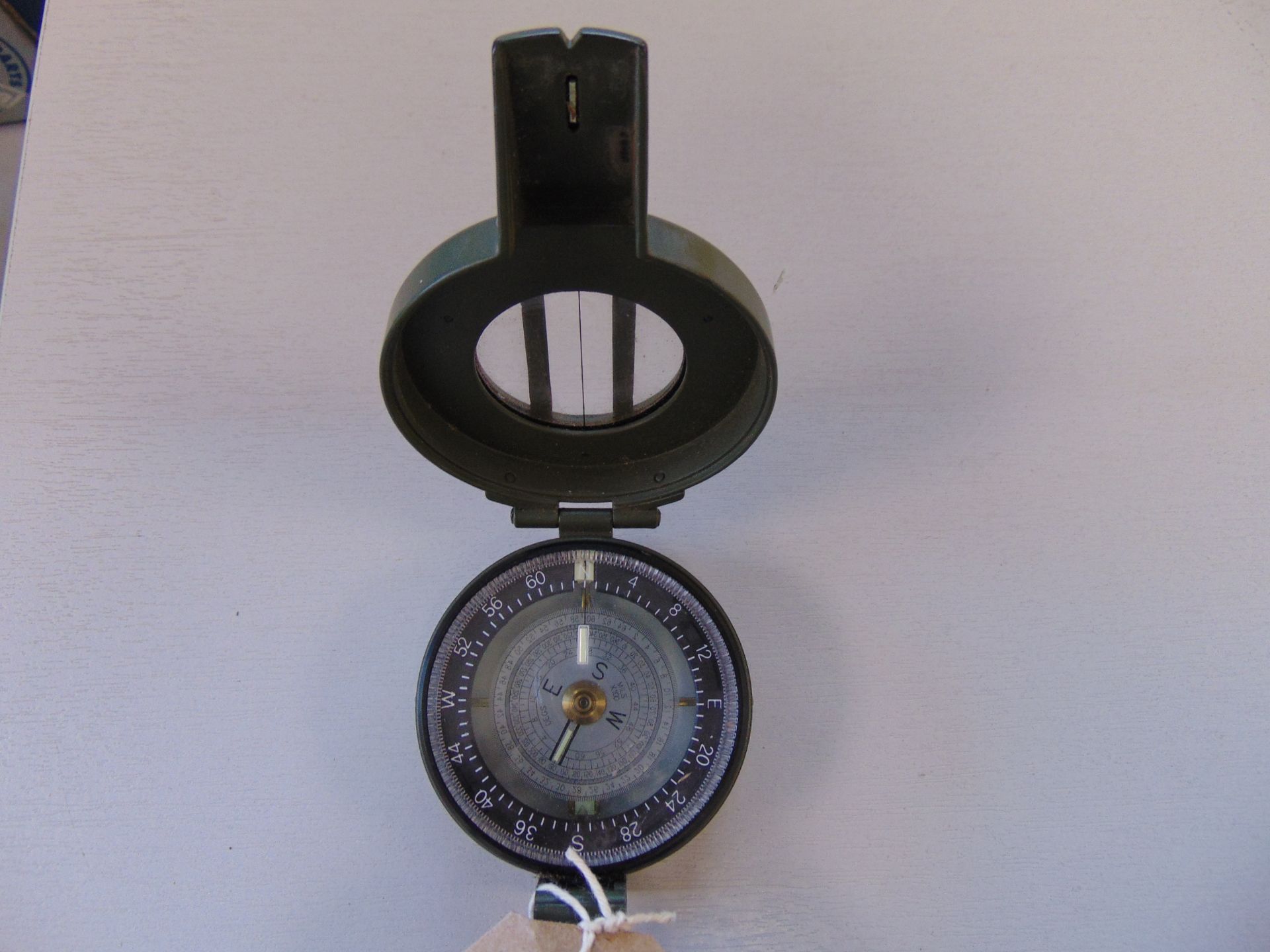Francis Barker M88 British Army Prismatic Compass, * Ring Missing * - Image 2 of 4