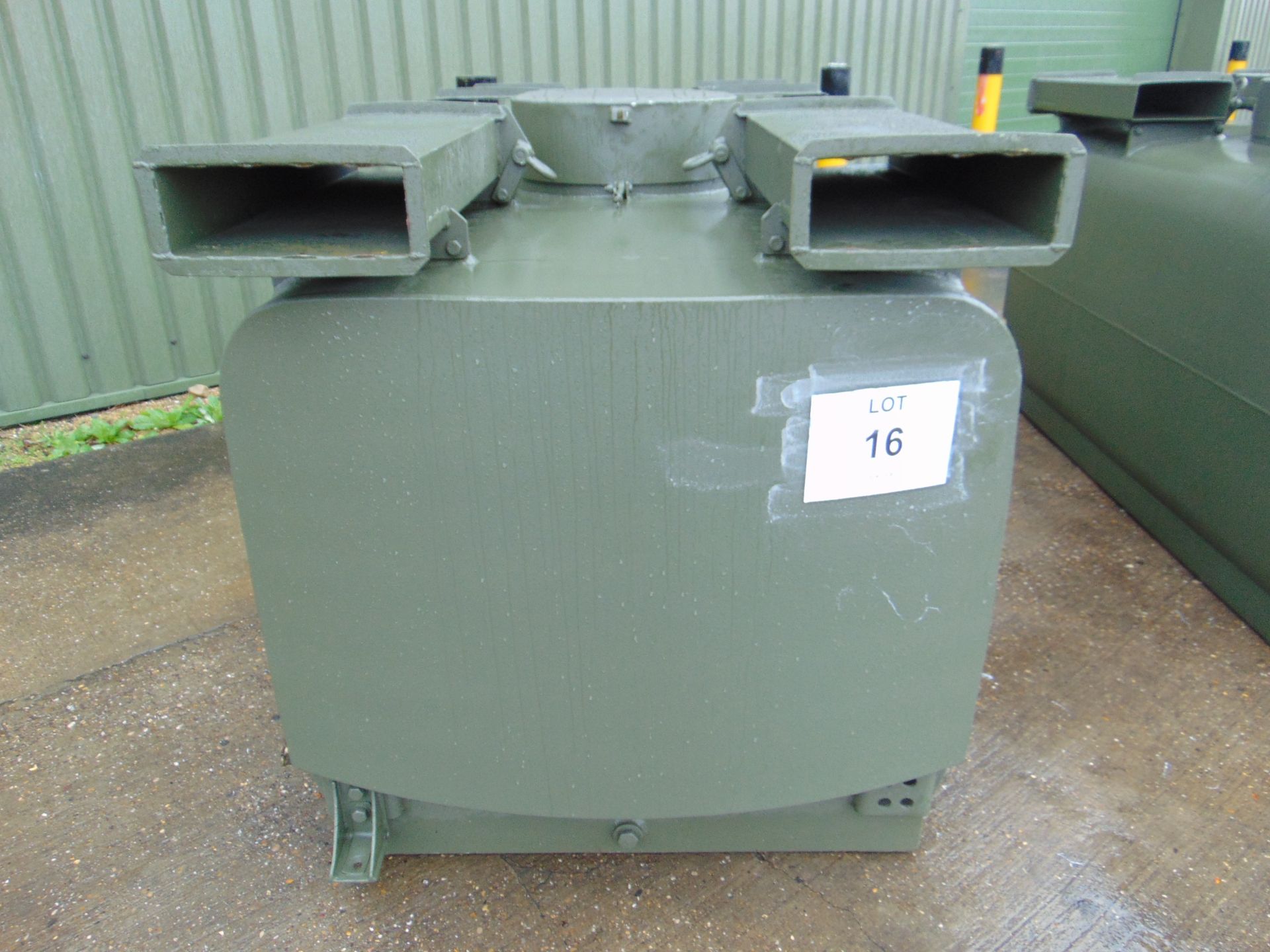 Gloster Saro 2,200 Ltr Aluminium Fuel / Fluid Distribution Tank