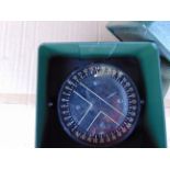 Very Rare SIRS Navigation Ltd SAS/SBS issue Canoe Compass in Transit Case