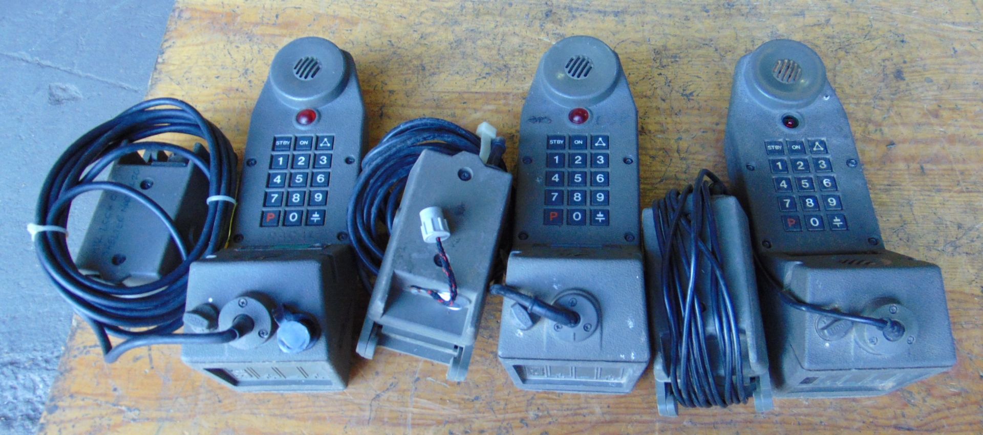 3 x Matel 2C800 Field Telephones - Image 2 of 4