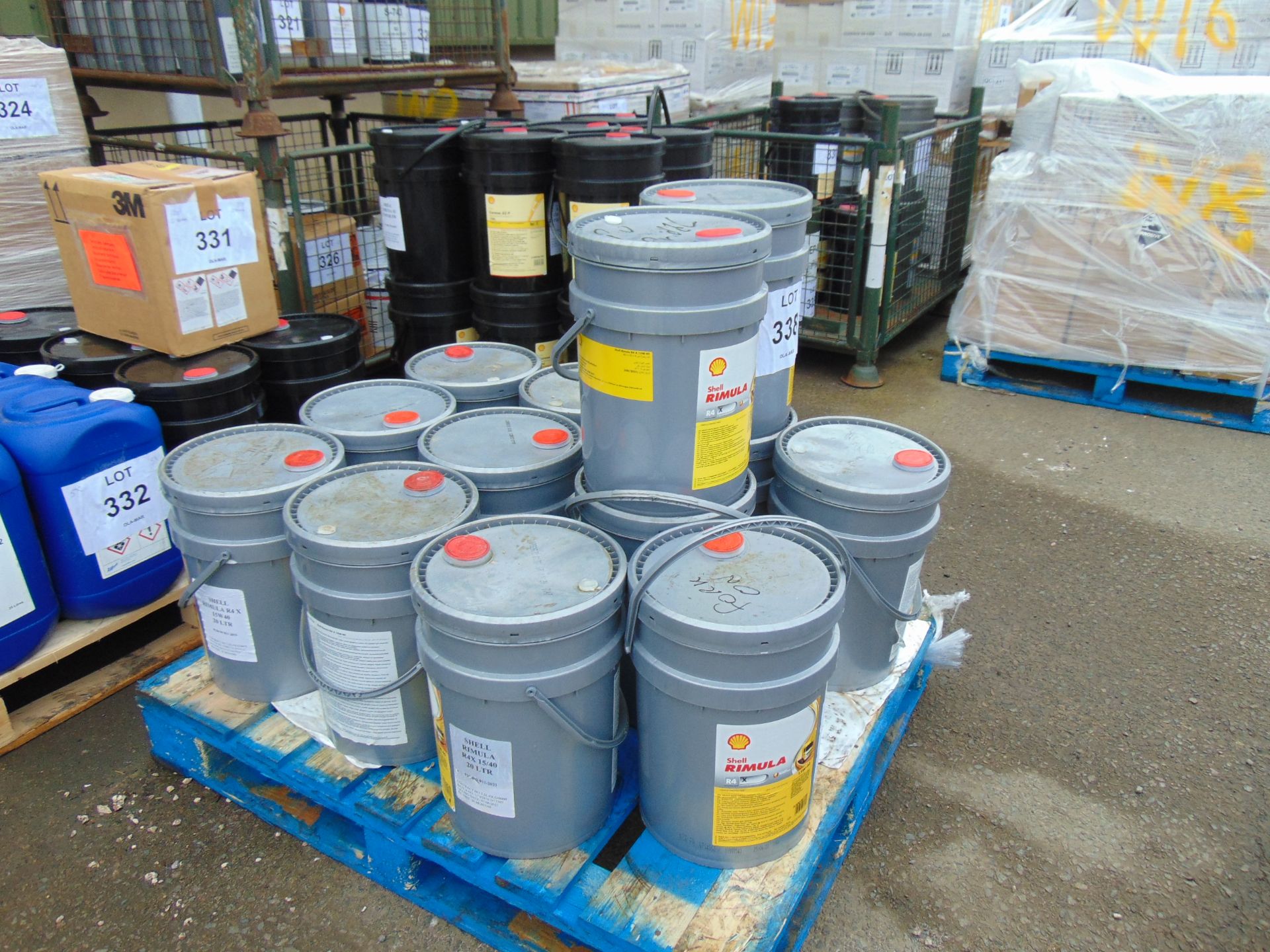 13 x 20 Litre Drums Shell Rimula R4 X, Shell Rimula R4X 15w40 Synthetic Motor OIL - Image 5 of 5