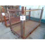 MOD Heavy Duty Stacking Steel Stillage Post Pallet