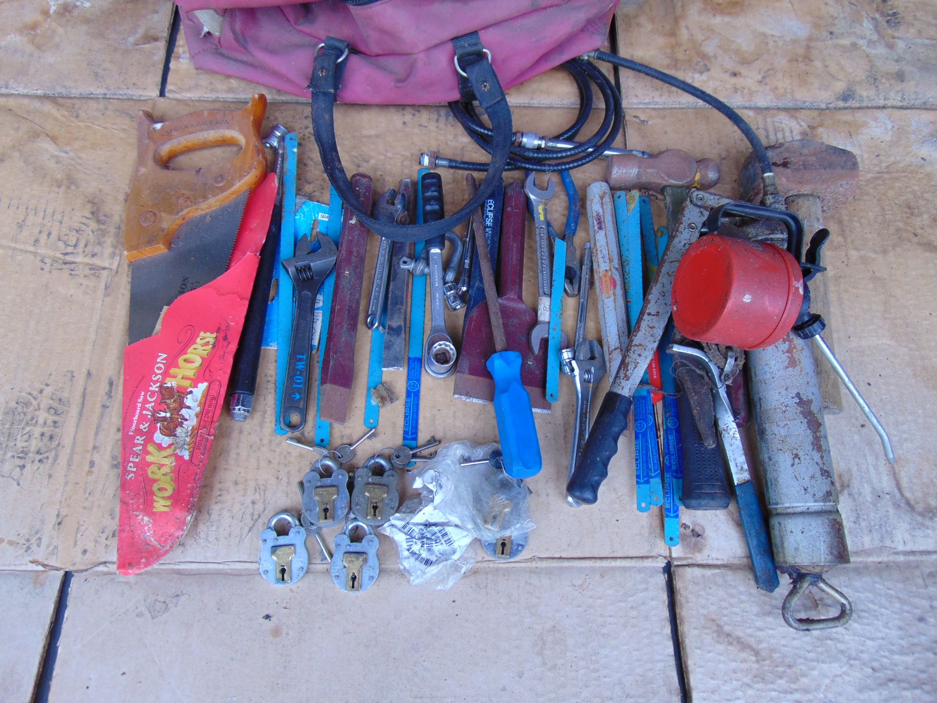 Tool Bags, Tools, Locks etc from MoD