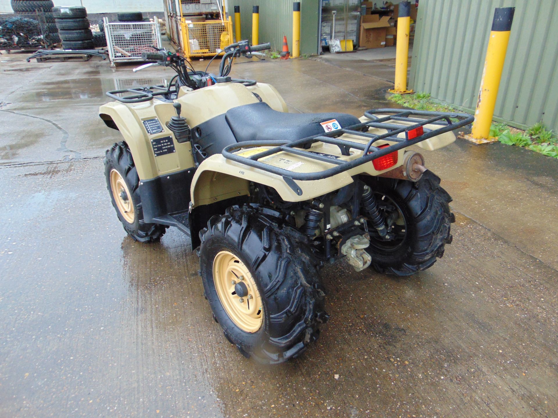 Yamaha Grizzly 450 4 x 4 ATV Quad Bike 1518 hours only from MOD - Image 4 of 24