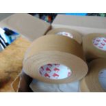 New Unissued 16 Rolls Scapa Tape Butt Linen 50mm x 50m / Roll Cloth Tape Adessive