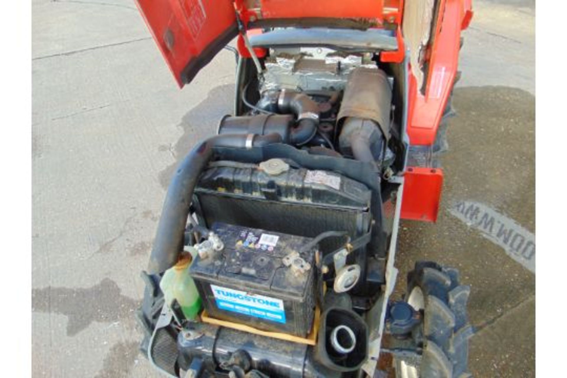 Yanmar F-7 4 x 4 Diesel Compact Tractor c/w RSA-1303 Rotorvator - Bild 10 aus 28