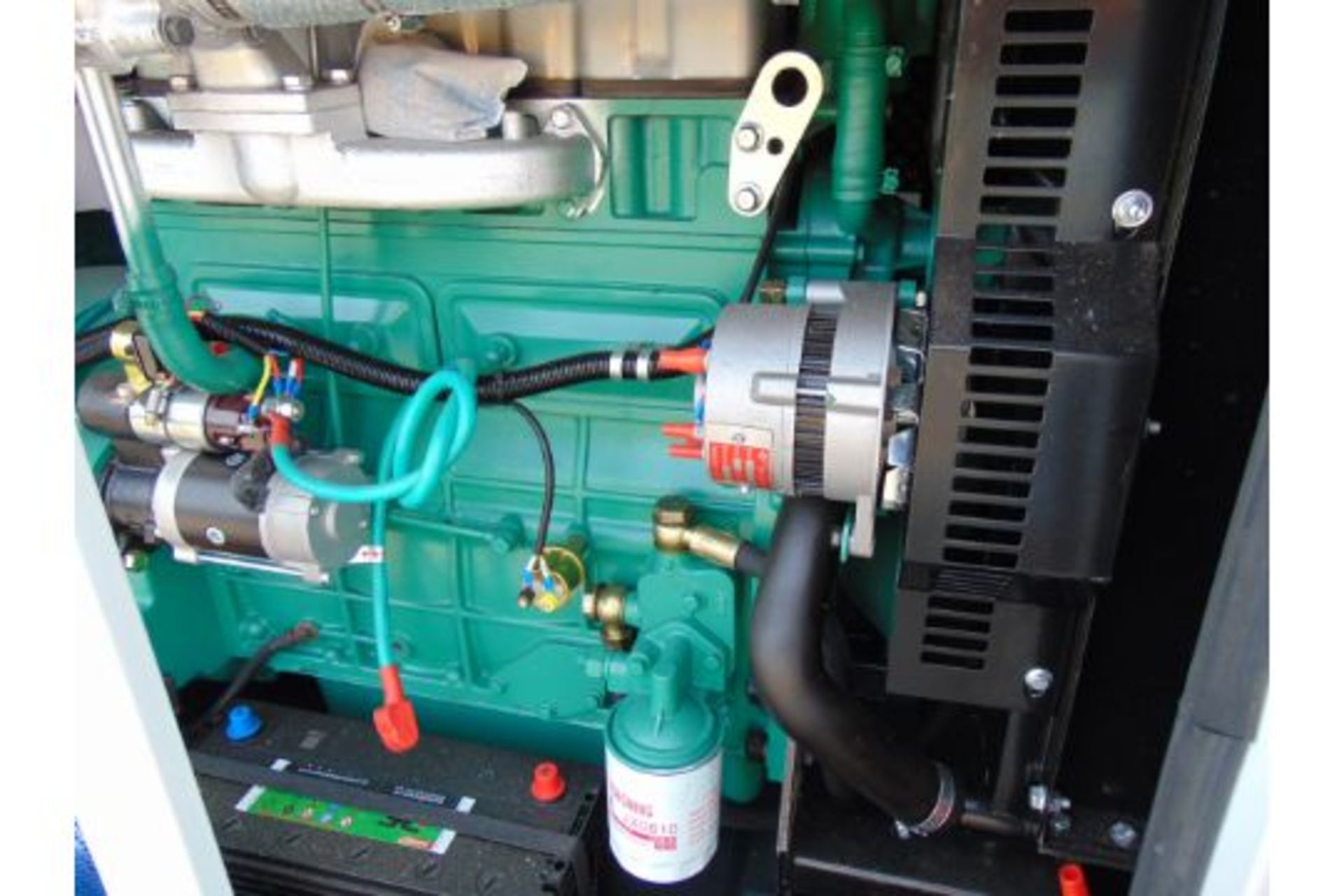 2023 UNISSUED 80 KVA 3 Phase Silent Diesel Generator Set - Image 12 of 15