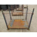 Steel Stacking Stillage W/ Removable Posts & Sides