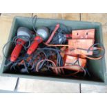 Inspection Lamps, Transformers etc from UK Fire Service Workshop
