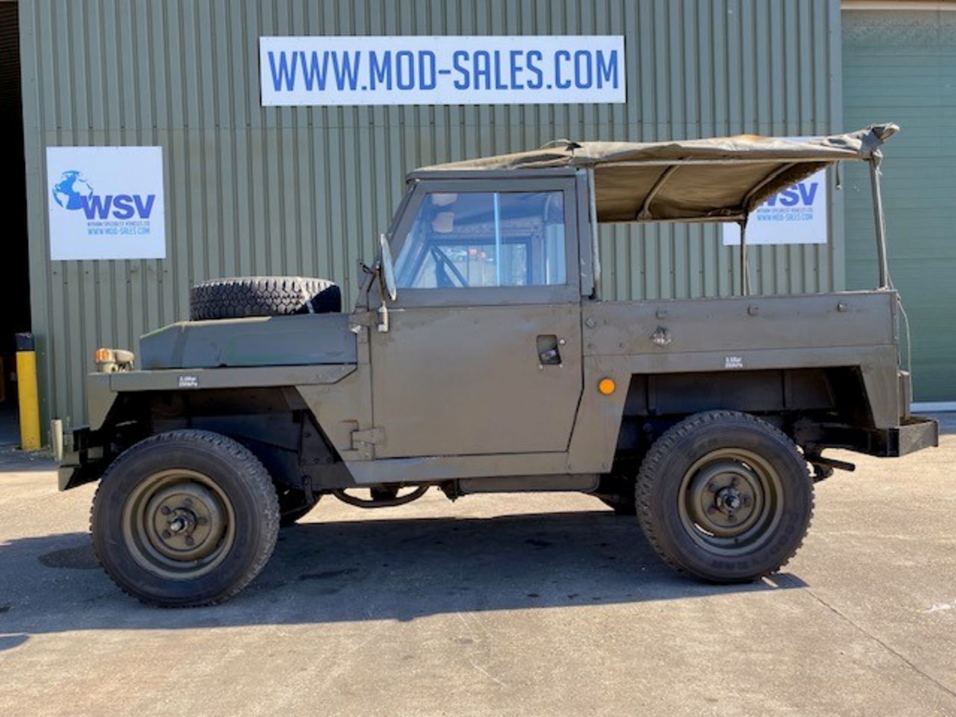 Land Rover Lightweight 2.25 diesel LHD soft top - Bild 51 aus 57