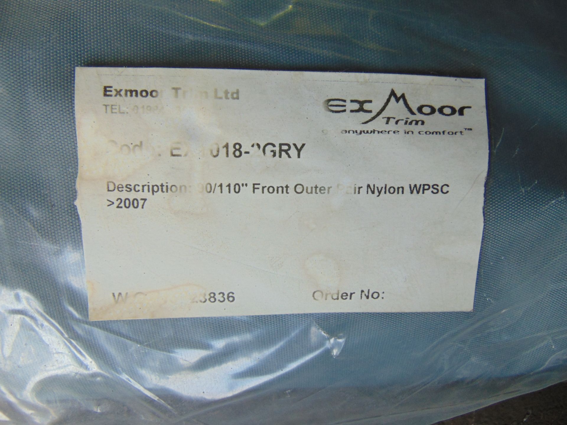 Pair of New Unissued Exmoor Wolf etc British Army Seat Covers in Original Packing - Image 4 of 5