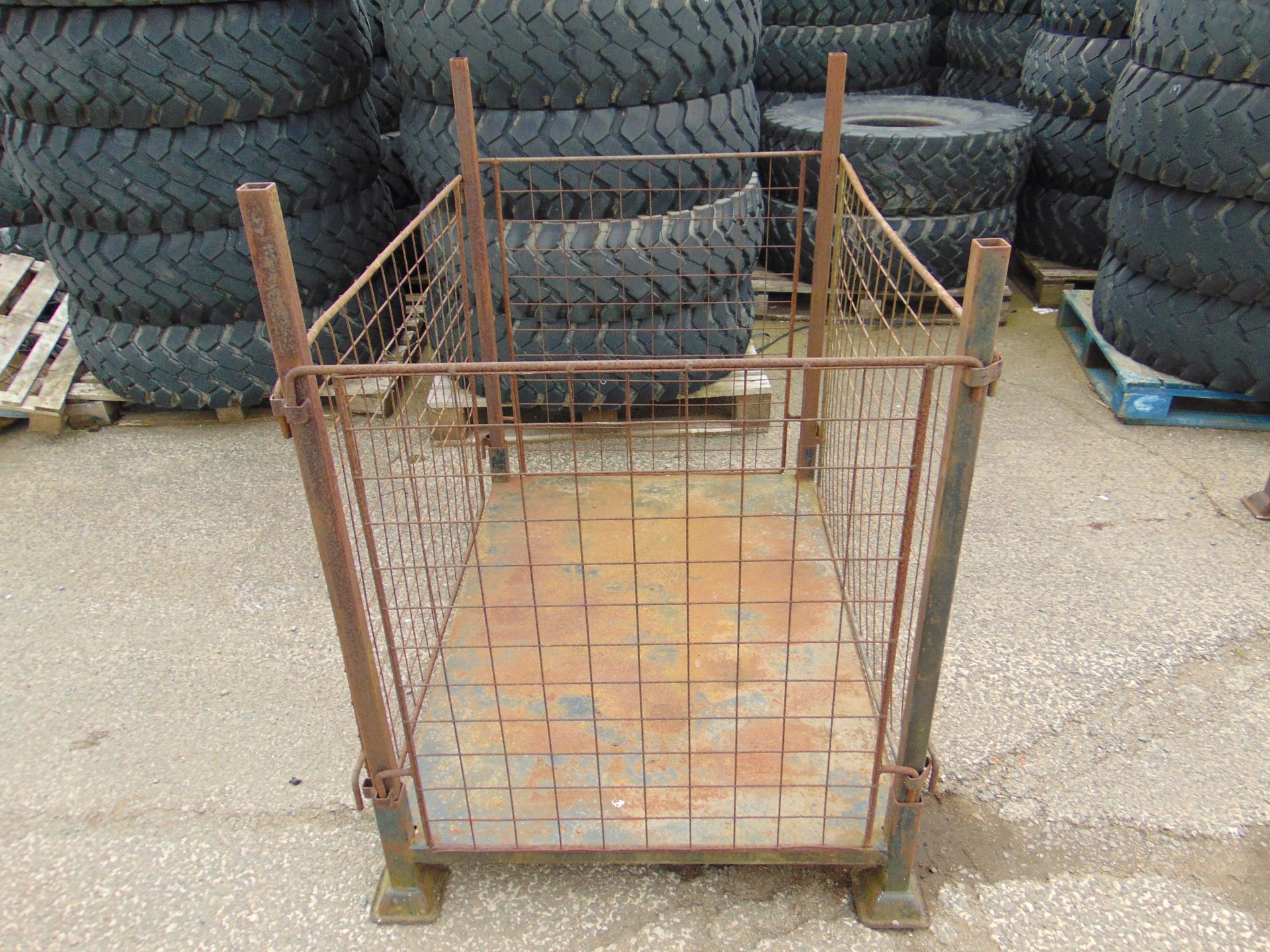 Steel Stacking Stillage W/ Removable Posts & Sides - Image 3 of 3