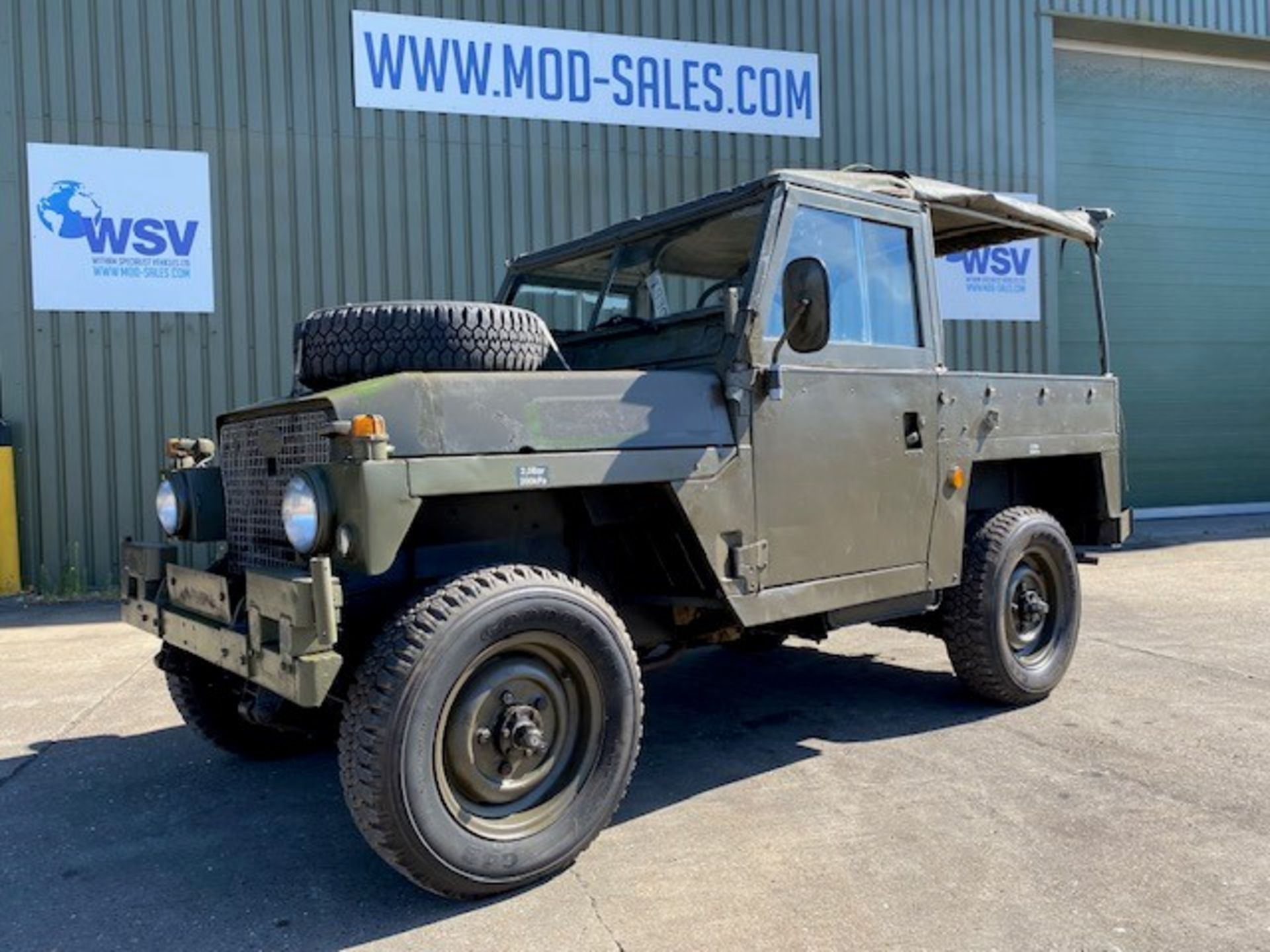 Land Rover Lightweight 2.25 diesel LHD soft top - Bild 11 aus 57