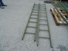 2 x 9ft Vehicle Access Ladder Aluminium