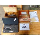 Alan Brown Metric Gauge Blocks, Lightning Taper & Micrometre Depth Gauges