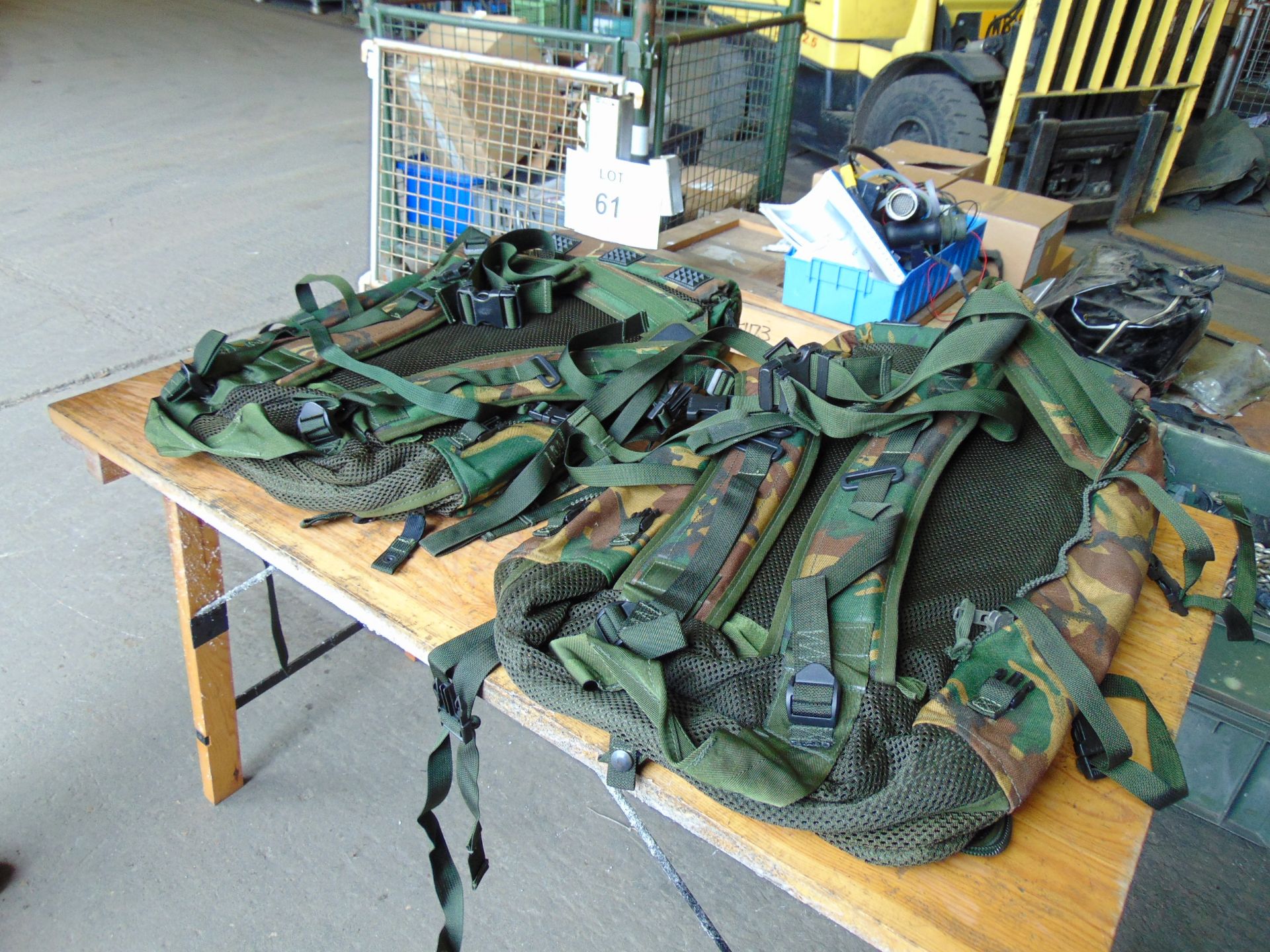 2 x New Unissued British Army DPM Rucksacks c/w Straps - Image 3 of 5