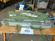 2 x British Army Camp Beds in Bags