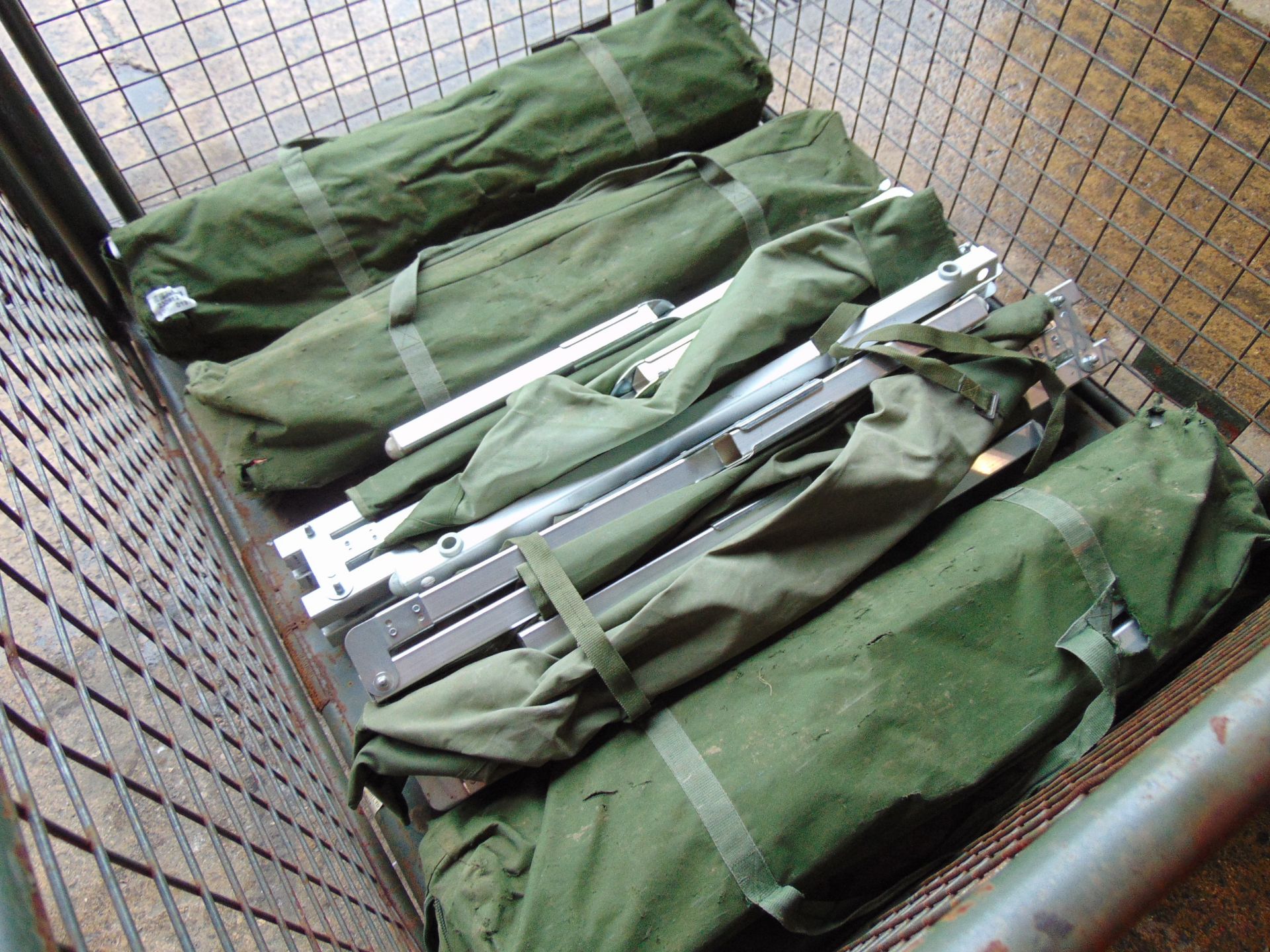5 x British Army Camp Beds in Bags - Bild 3 aus 6