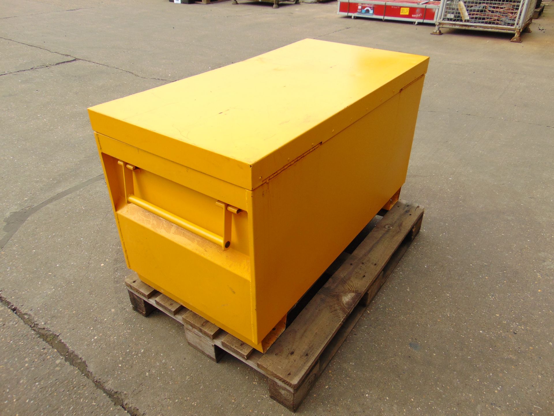 Steel Truck / Site Tool Chest - Storage Container AS NEW - Bild 3 aus 10