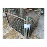 Stillage of Woodland Camouflage Netting