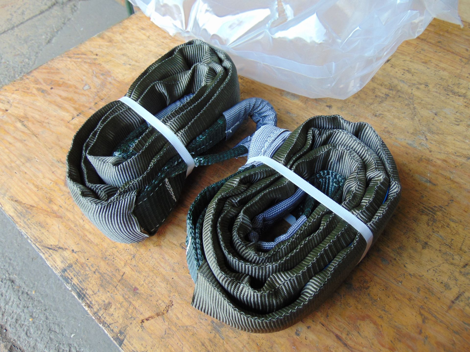 2 x Winching Straps, New & Unused - Bild 3 aus 4