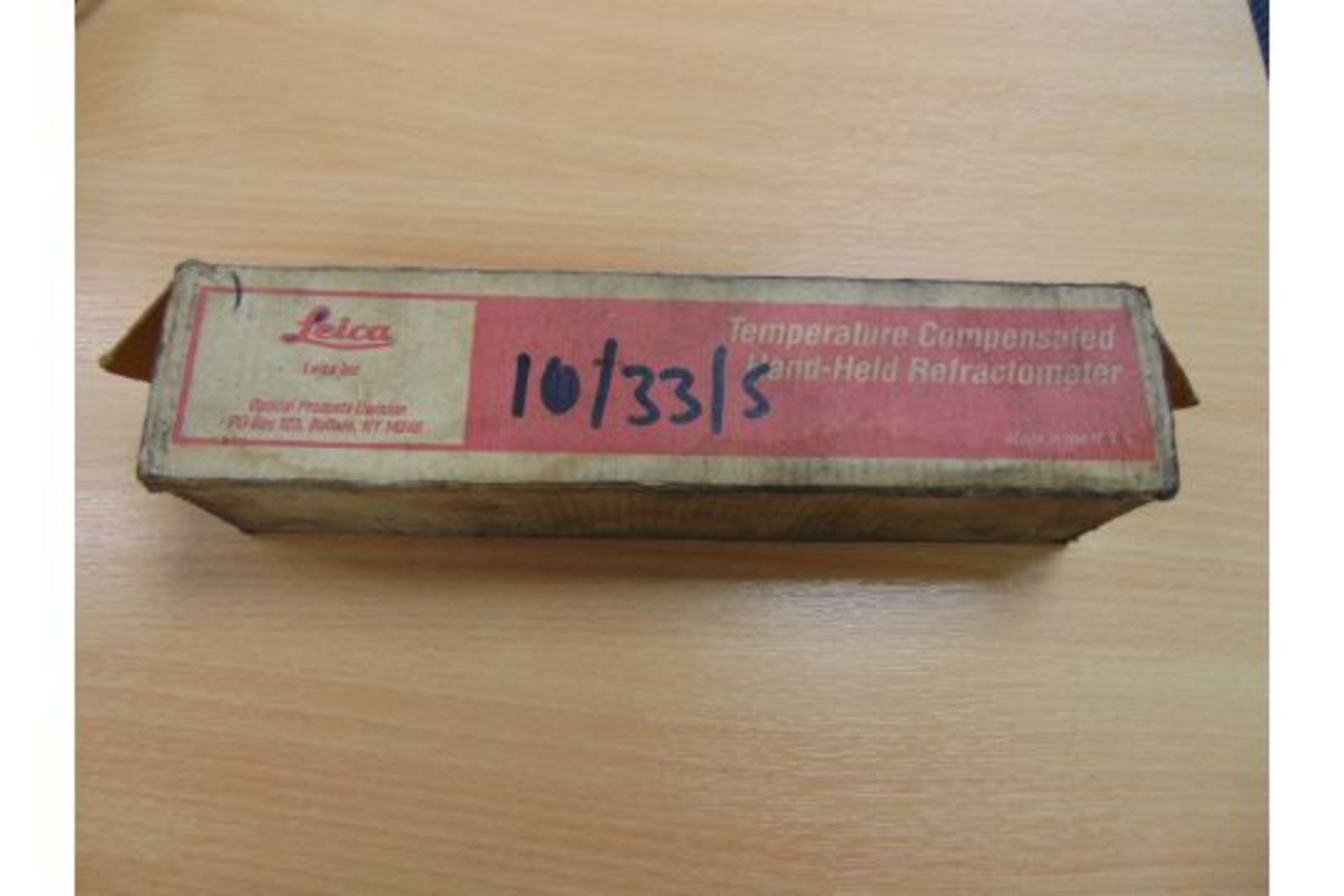 1 x Leica D60 Duo-Check Refractometer original packing with instructions - Image 9 of 9
