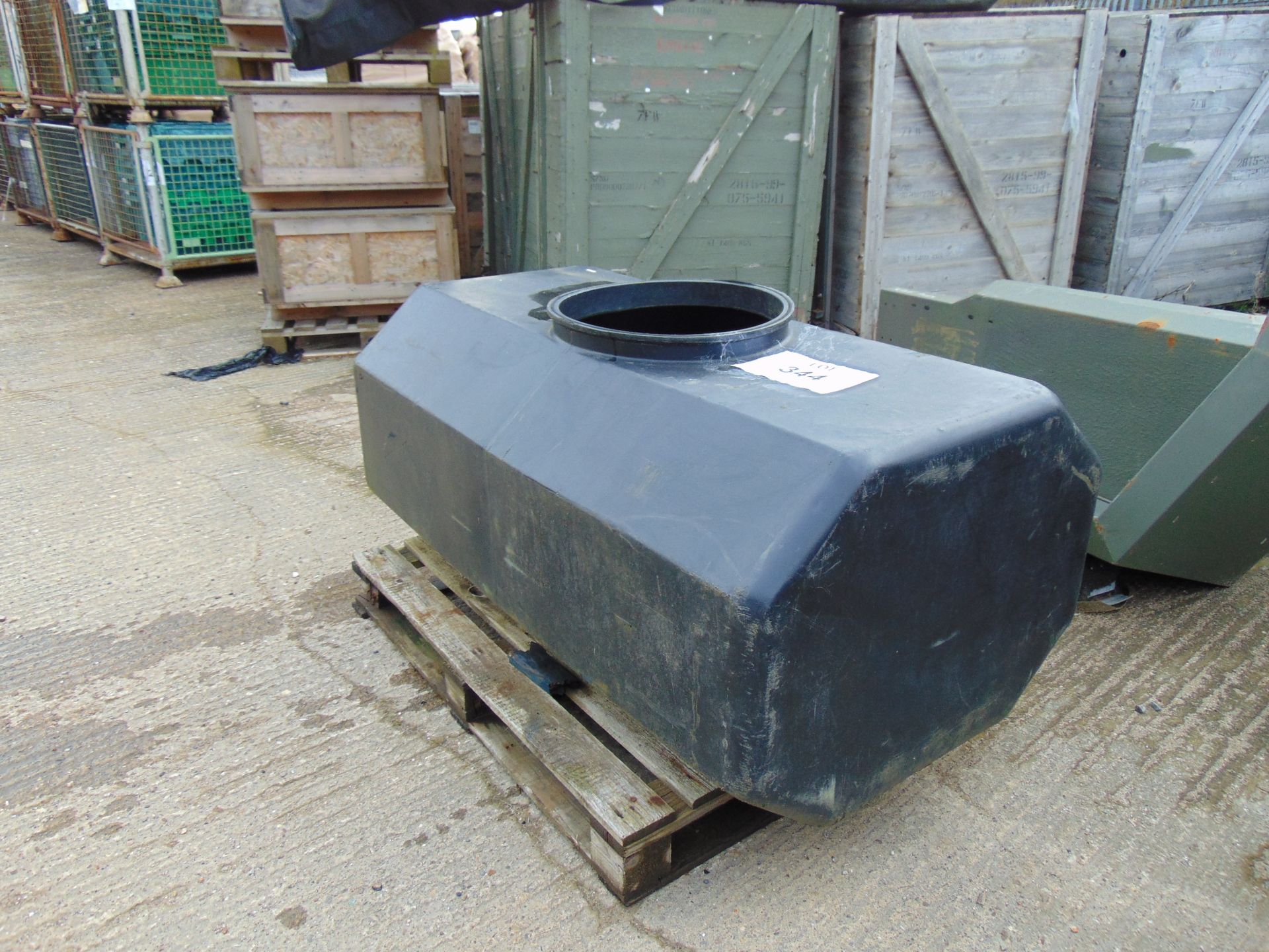 100 Gall British Army Demountable Water Container Fits Land Rover 3/4 ton Trailer