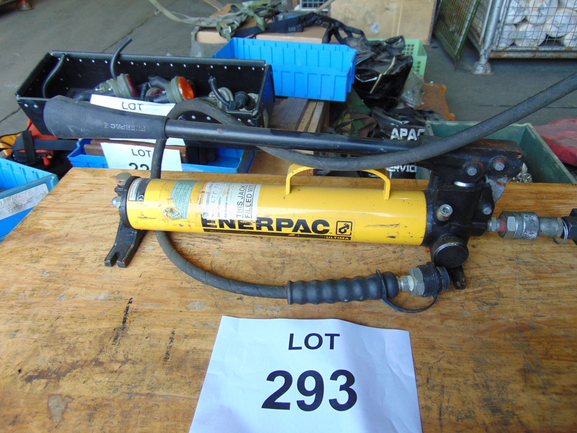 Enerpac Portable Hydraulic Pump for Rescue / Repair Equipment - Bild 5 aus 5