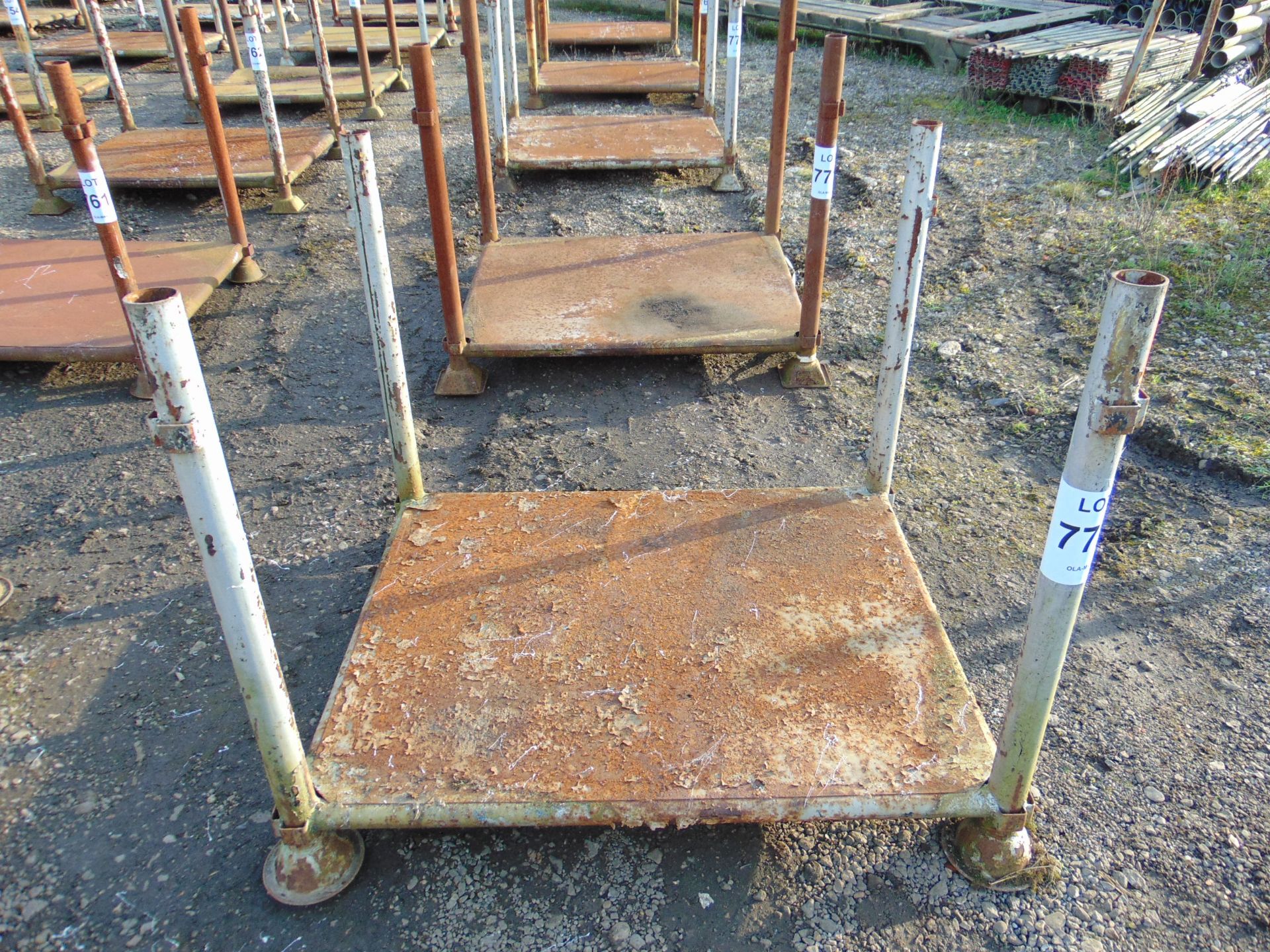 MOD STEEL STACKING POST STILLAGE