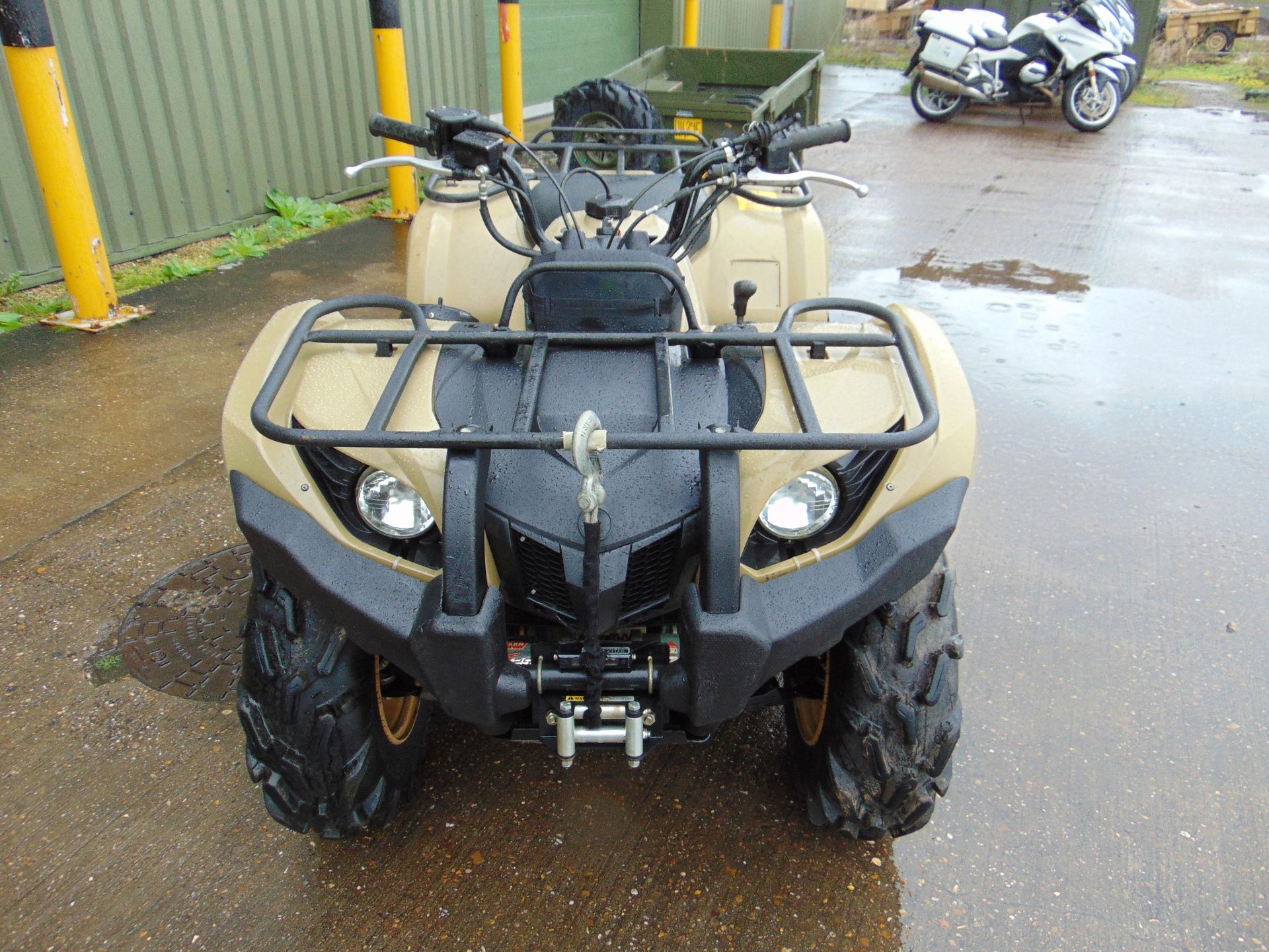 Yamaha Grizzly 450 4 x 4 ATV Quad Bike 1518 hours only from MOD - Image 9 of 24