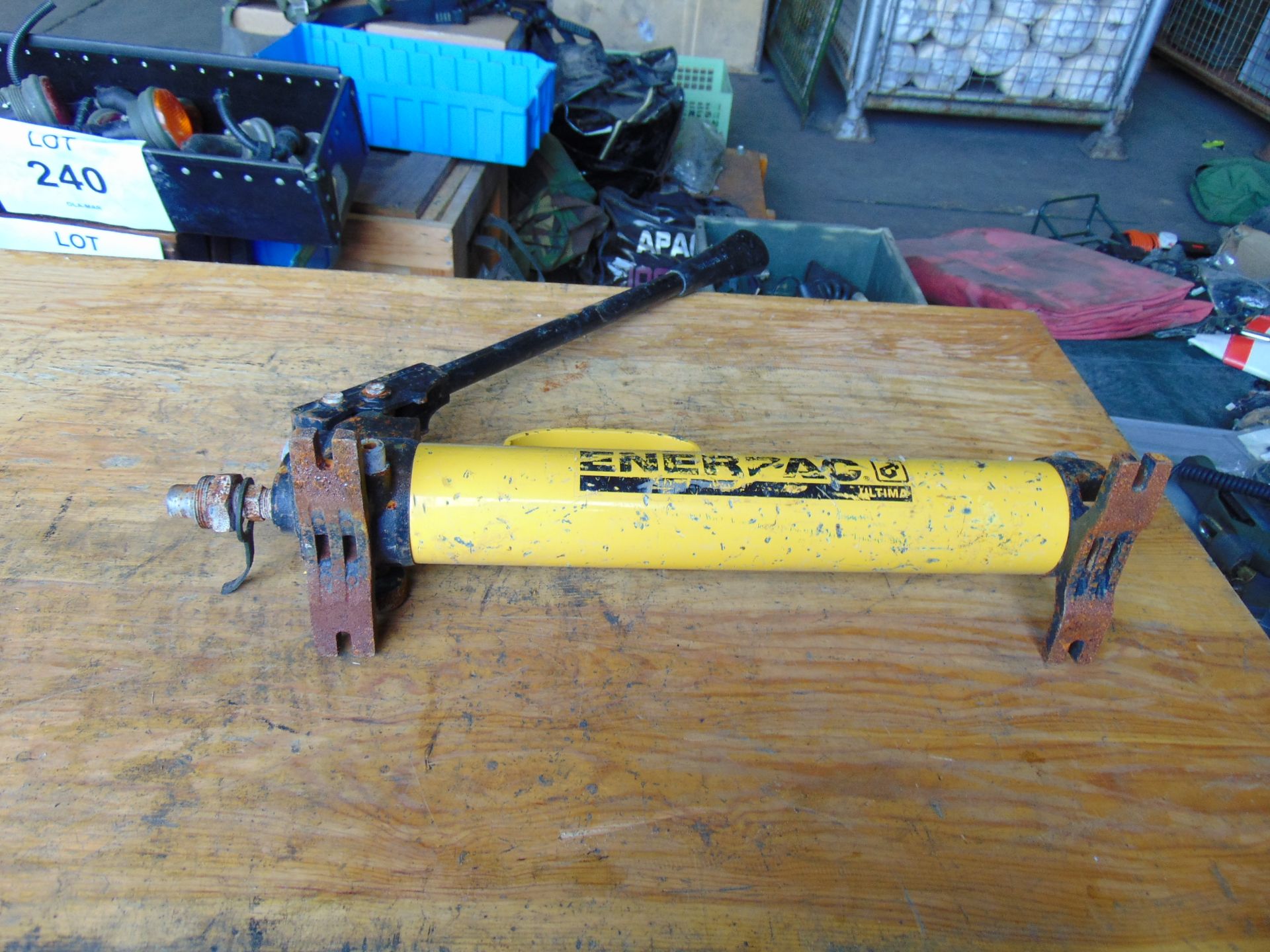 Enerpac Portable Hydraulic Pump for Rescue / Repair Equipment
