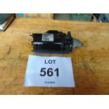 Unissued Land Rover 2.5 12 Volt Stater Motor