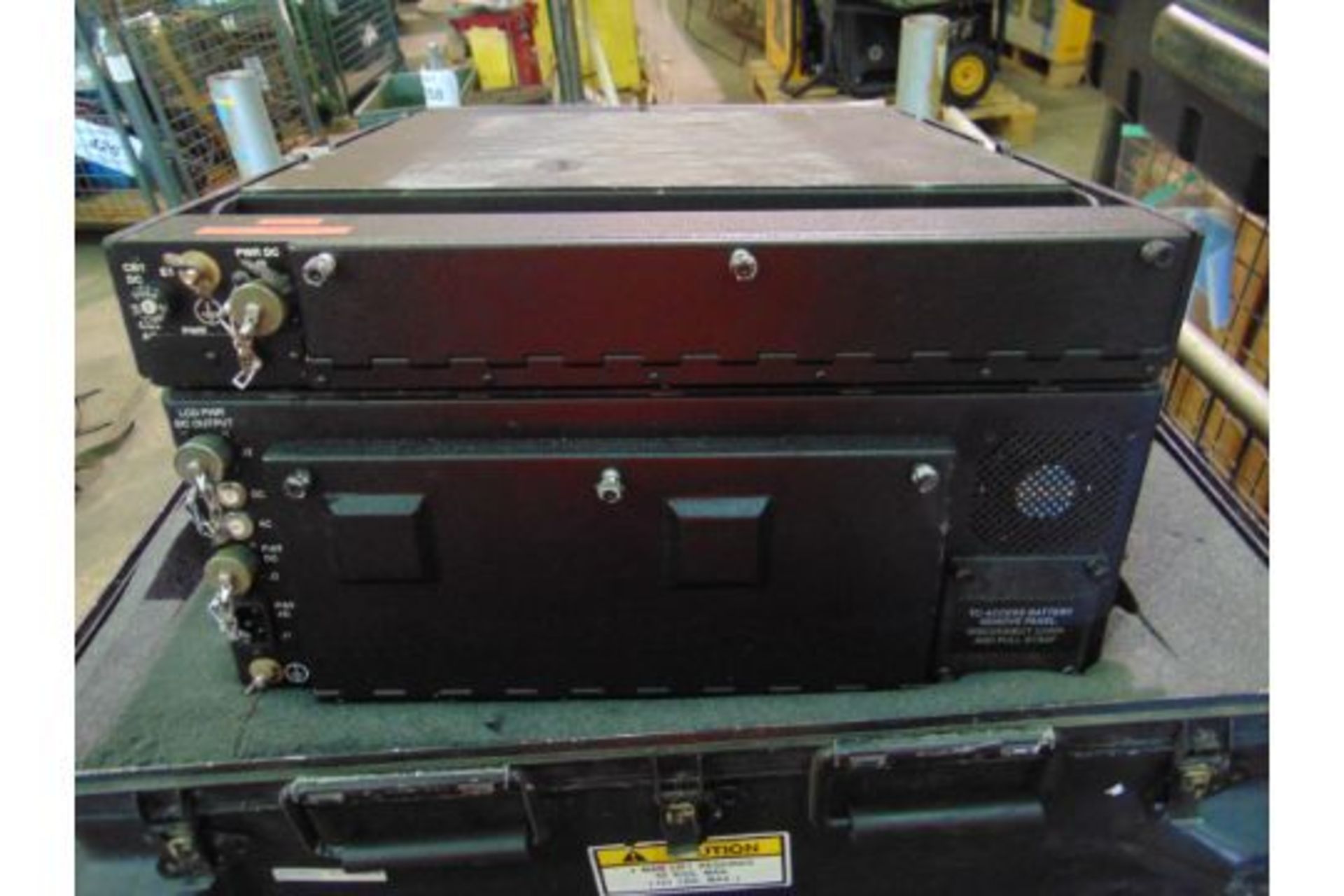 General Dynamic Military Ruggedized Portable Computer w/ Protective Transport Case - Bild 10 aus 14