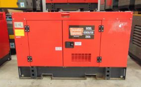 2022 New Unused 25 KVA Silent Diesel Generator - 3 Phase 100V / 230V