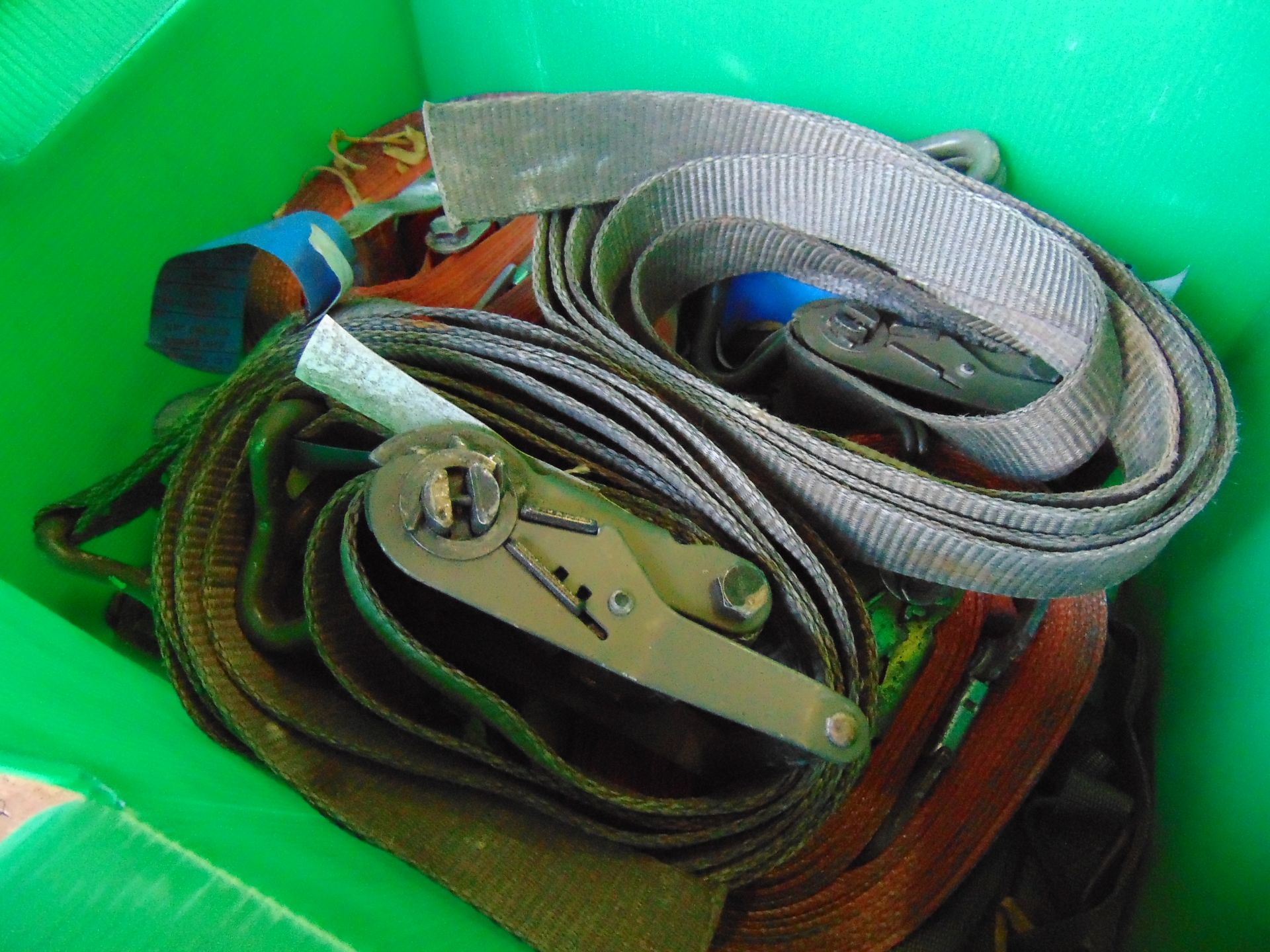 1 x Box of MoD Ratchet Straps etc - Image 2 of 4