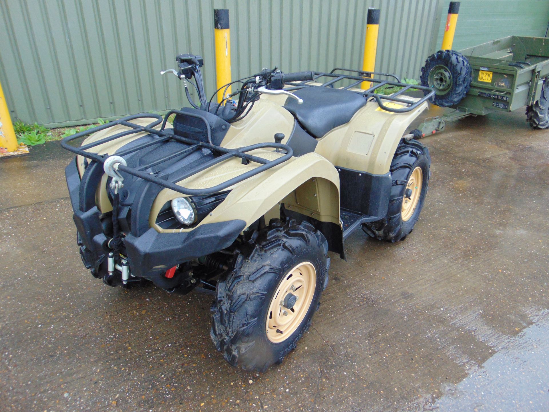 Yamaha Grizzly 450 4 x 4 ATV Quad Bike 1518 hours only from MOD