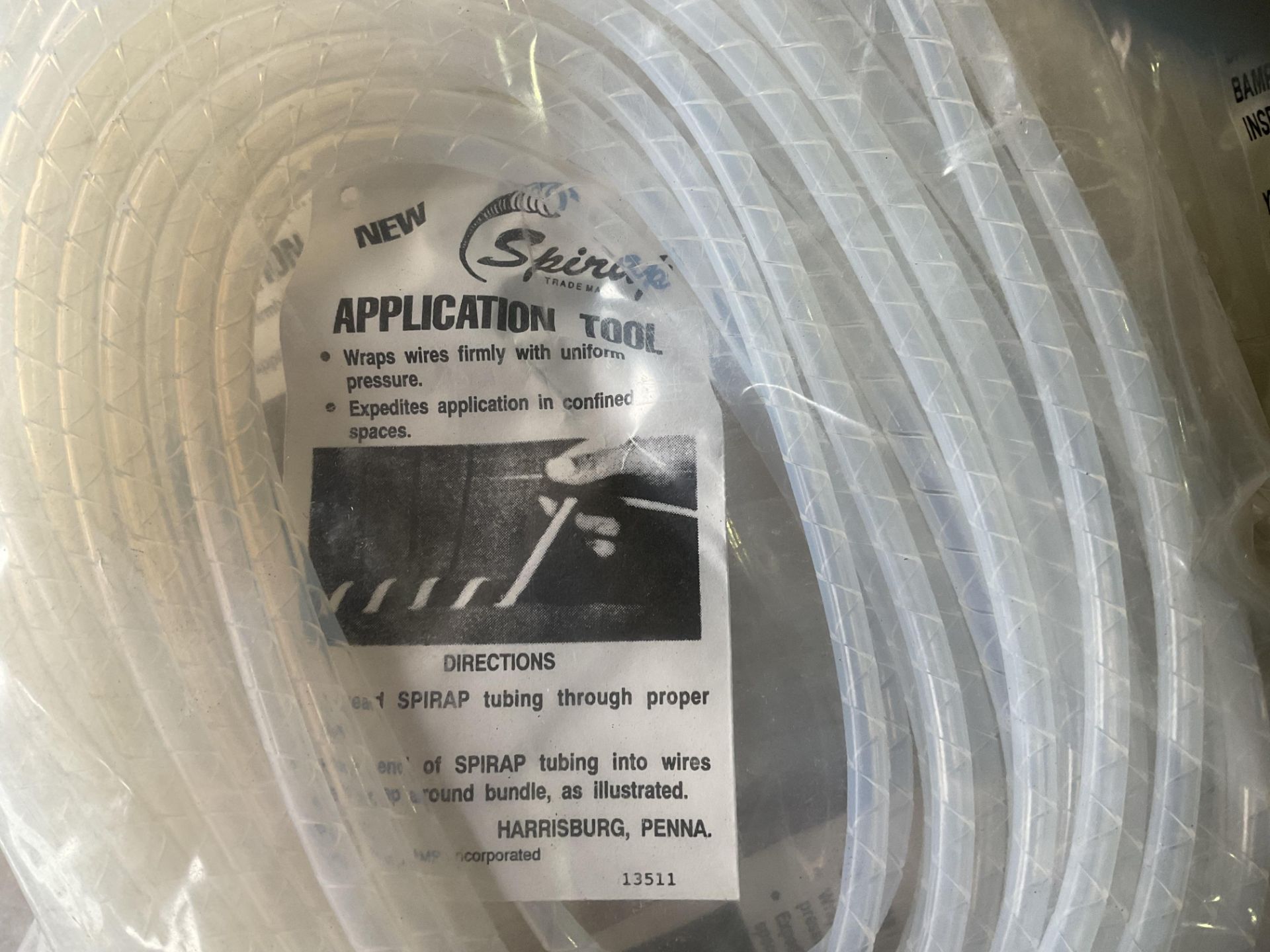 10X PACKS OF TYCO CABLE SPIRO WRAP C/W APPLICATION TOOL - Image 3 of 4