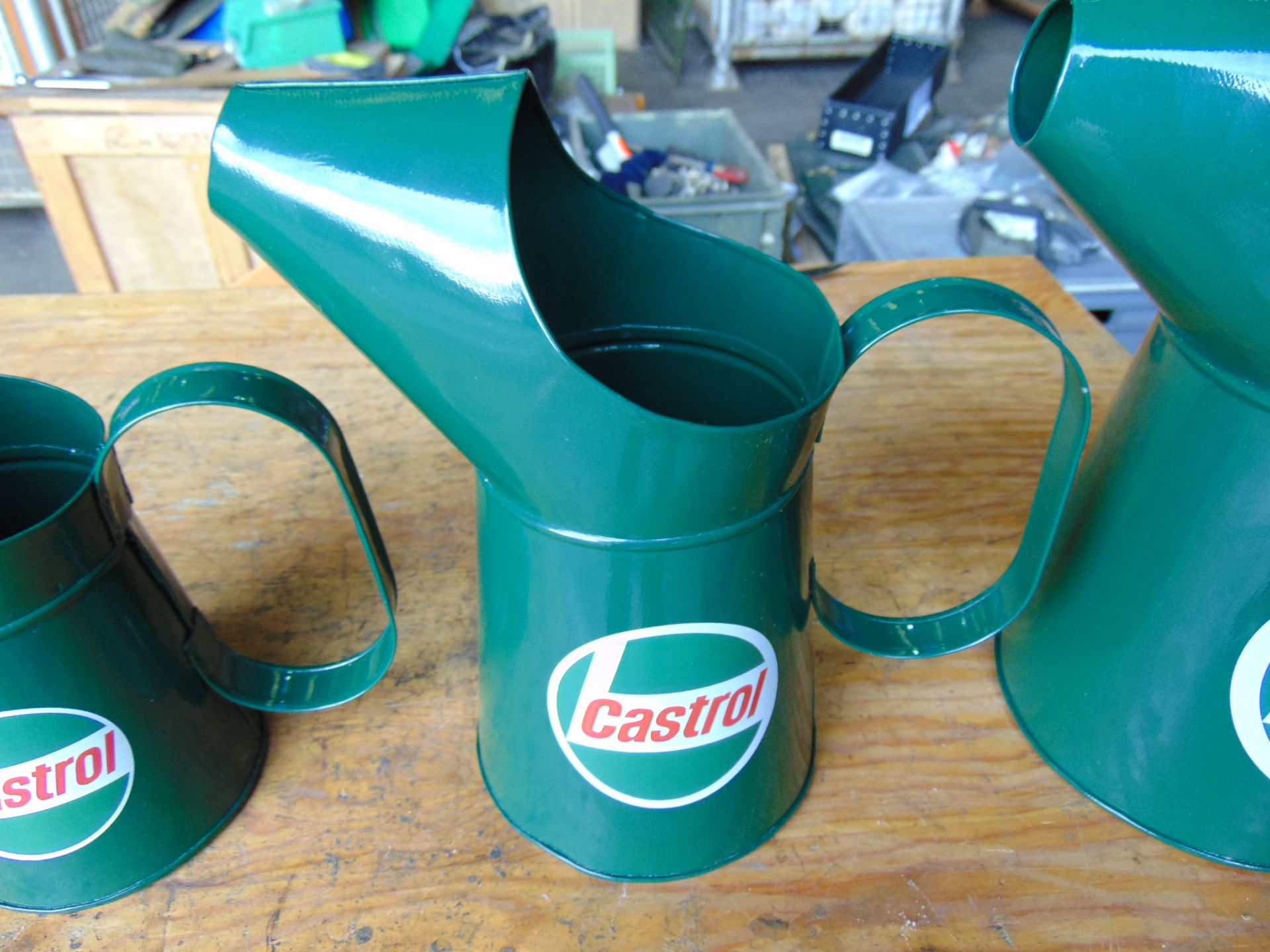 Set of 5 New Unissued Castrol Oil Jugs - Image 8 of 10