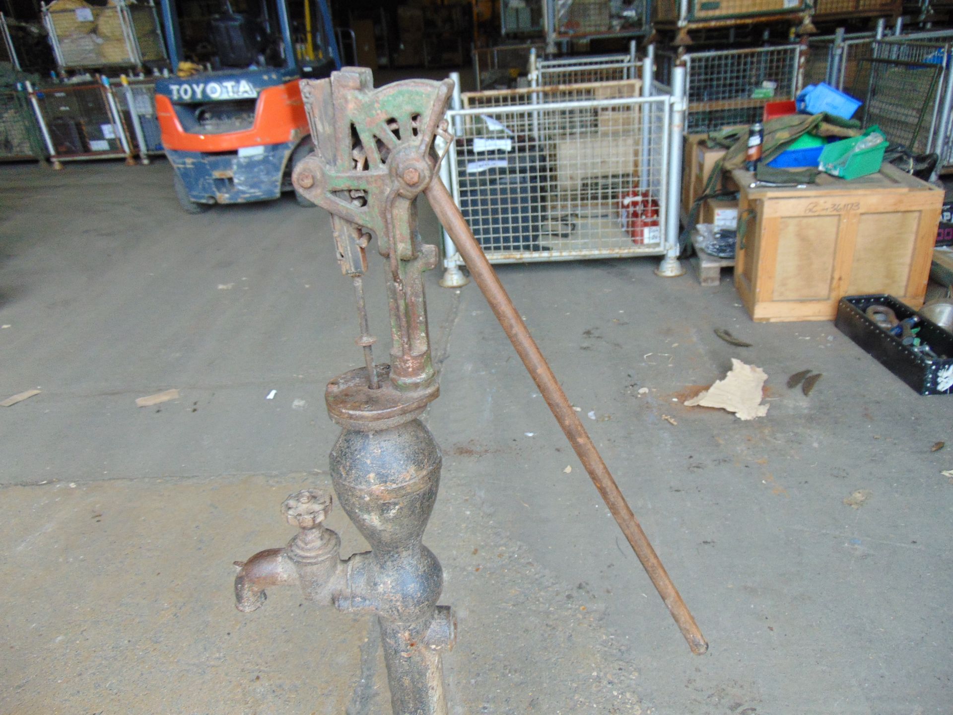 Antique Hand Pump Ideal for Garden etc - Image 3 of 6