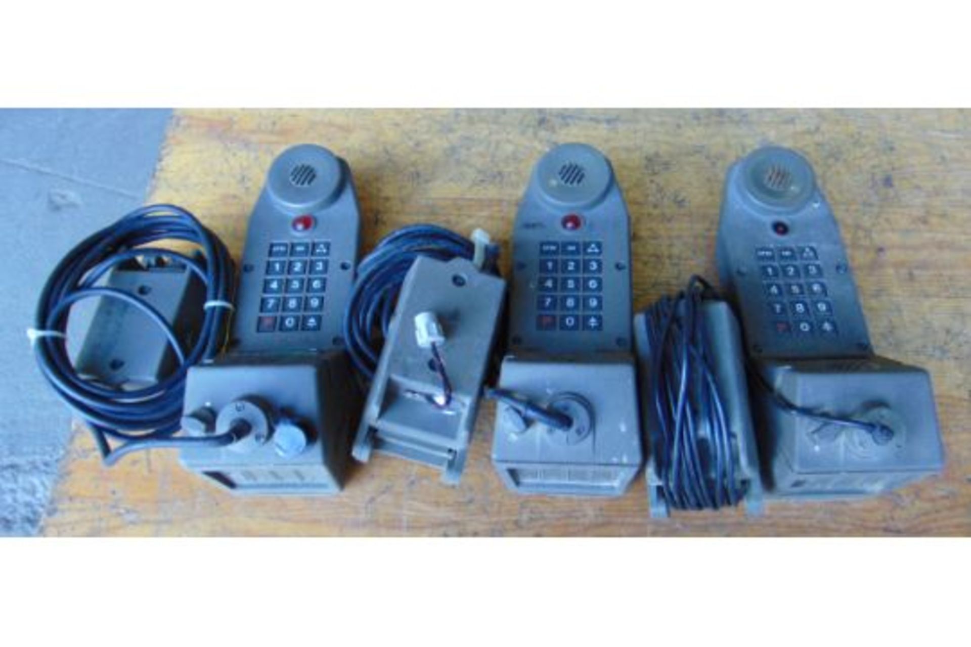 3 x Matel 2C800 Field Telephones