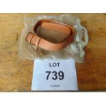 New Unissued Leather Belt Signals Linesman in Original Packaging