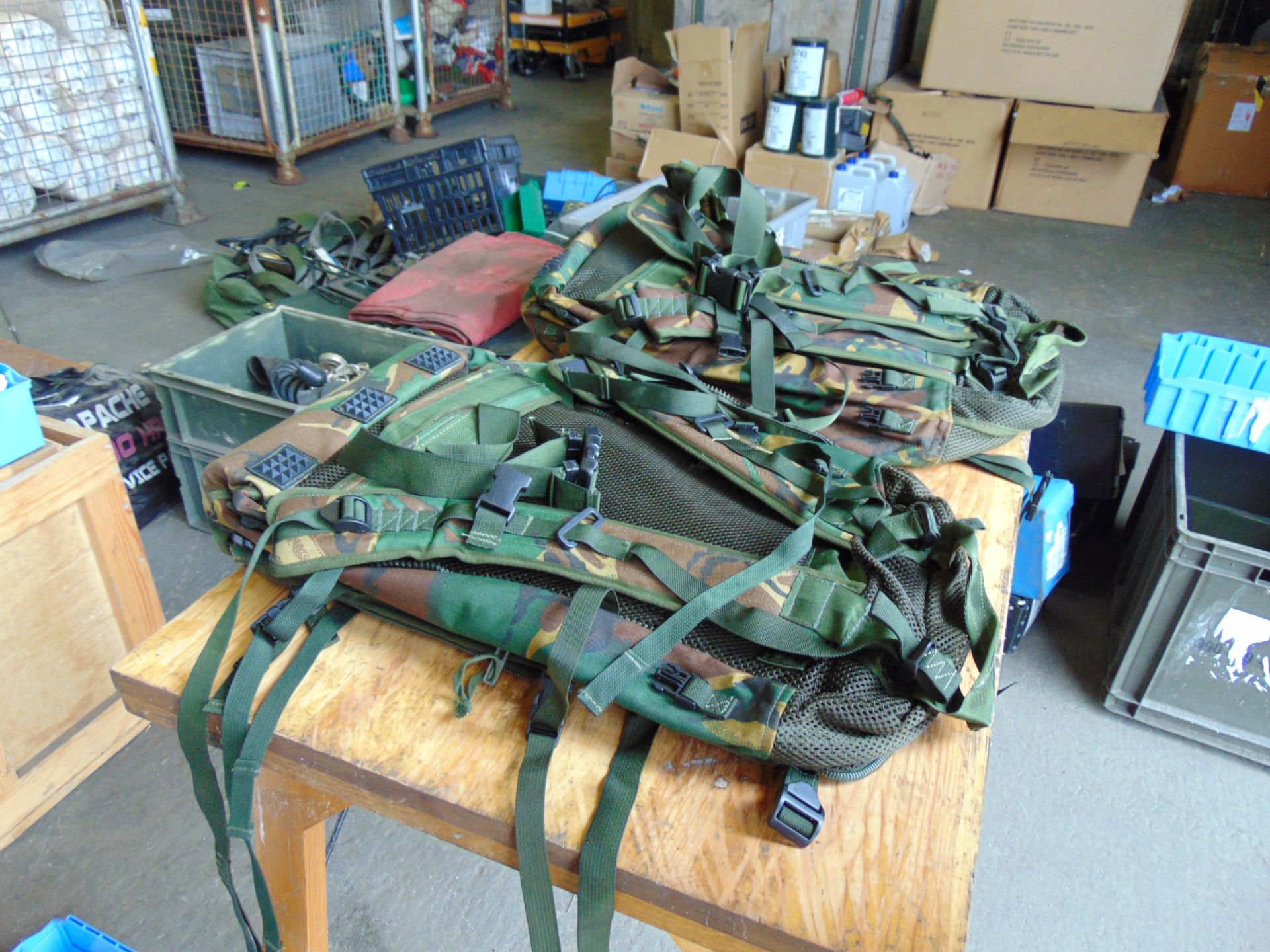 2 x New Unissued British Army DPM Rucksacks c/w Straps - Image 4 of 5