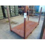 MOD Heavy Duty Stacking Steel Stillage Post Pallet