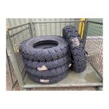 Goodyear Hi-Miler Xtragrip 6.50x16 unused tyres x 5, original fitment on LR Lightweights etc