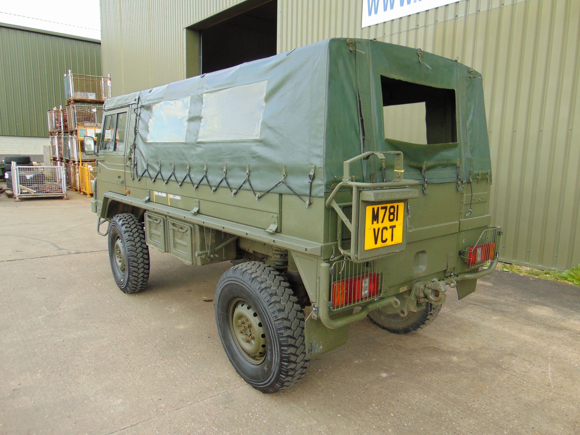 Pinzgauer 716 RHD soft top - only 7235 recorded miles! - Image 4 of 61