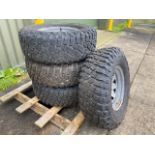 BF Goodrich 265/75R16 wheels and tyres x 4