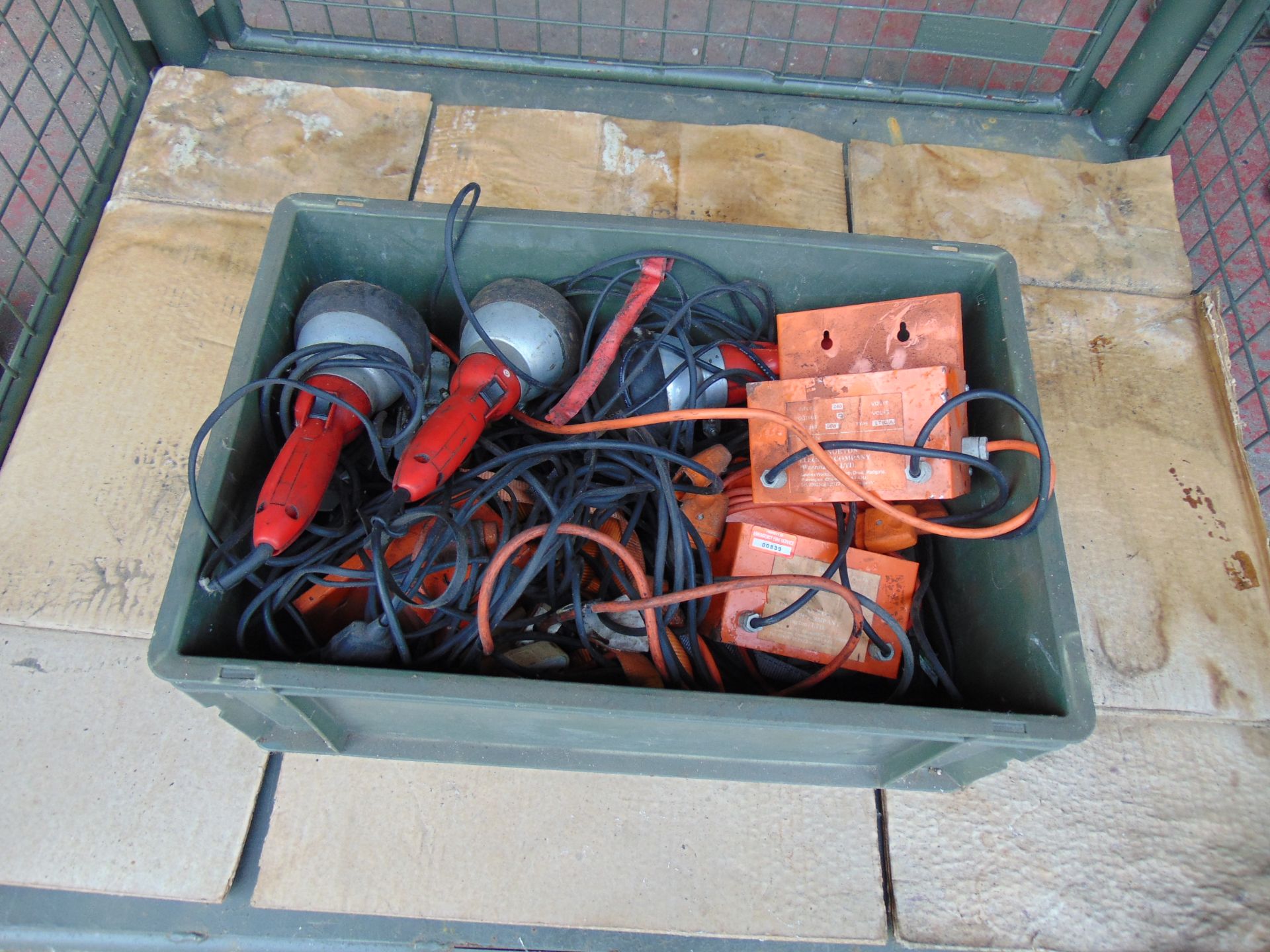 Inspection Lamps, Transformers etc from UK Fire Service Workshop - Image 2 of 5